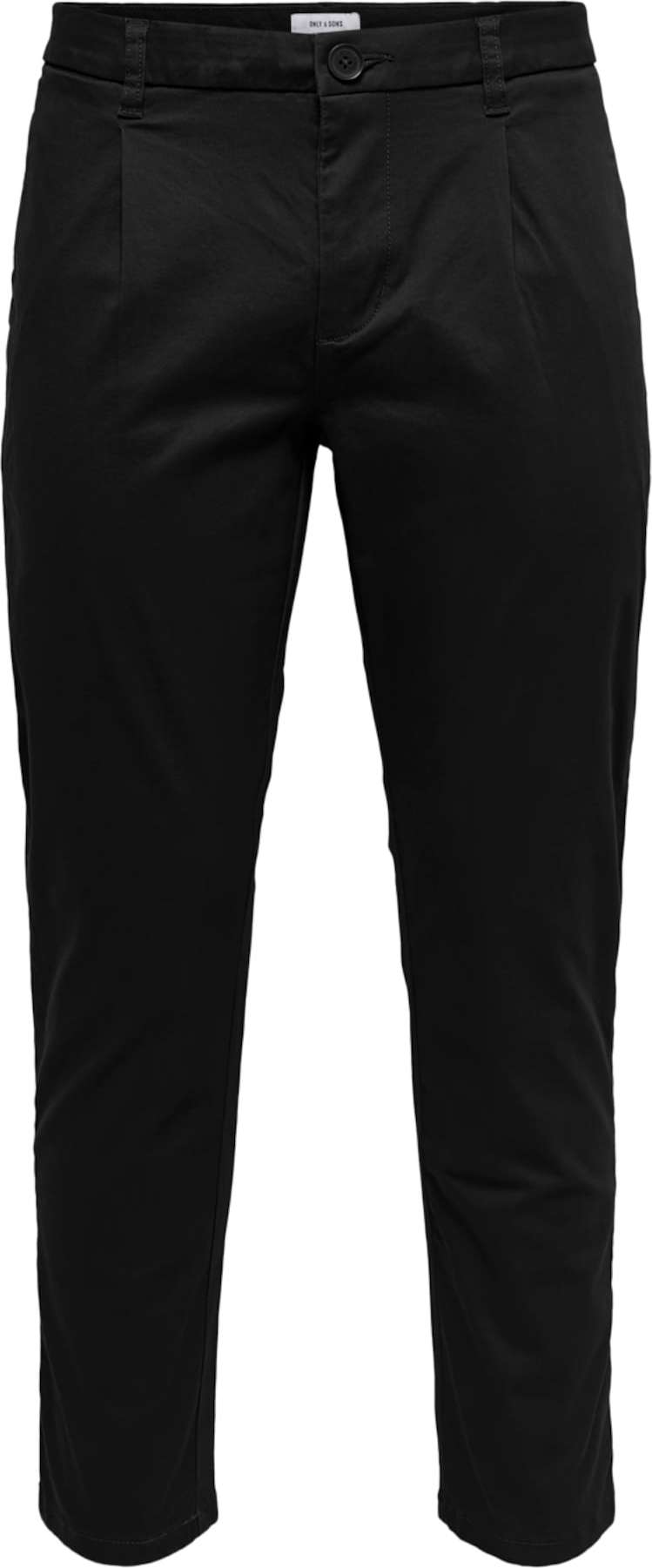 Only & Sons Kalhoty se sklady v pase 'CAM' černá