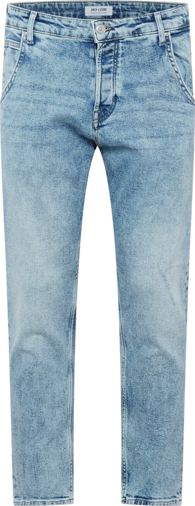 Only & Sons Džíny 'Avi' modrá džínovina