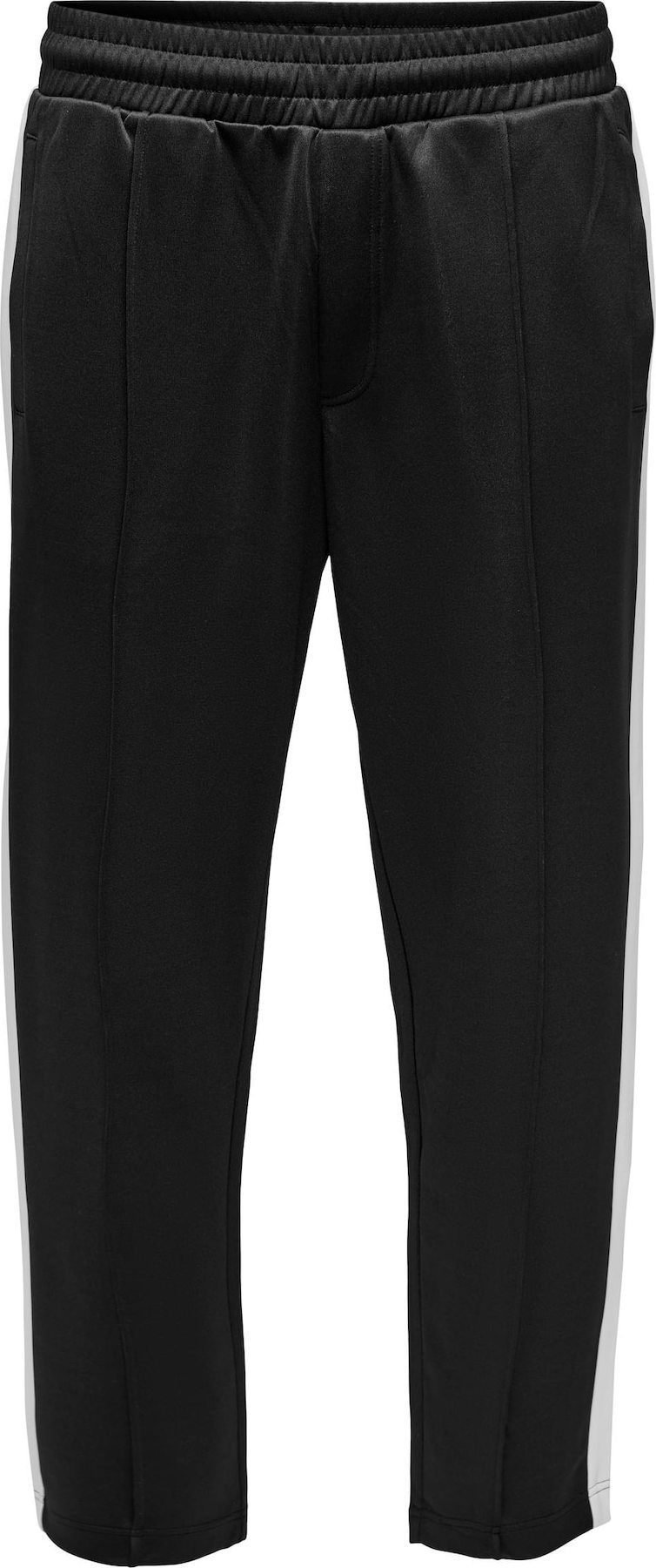 Only & Sons Kalhoty 'FREDDY' černá / bílá