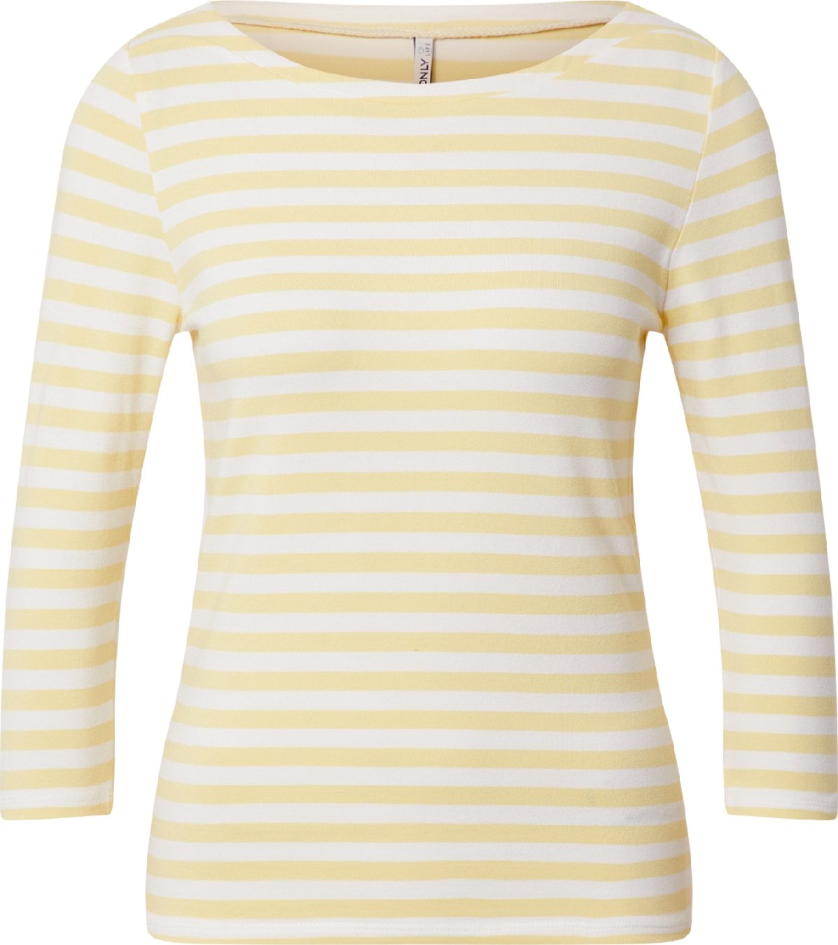 ONLY Tričko 'FIFI' žlutá / bílá