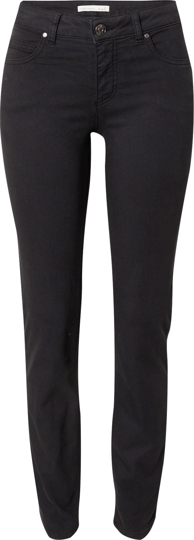 OUI Džíny 'BAXTOR' černá džínovina
