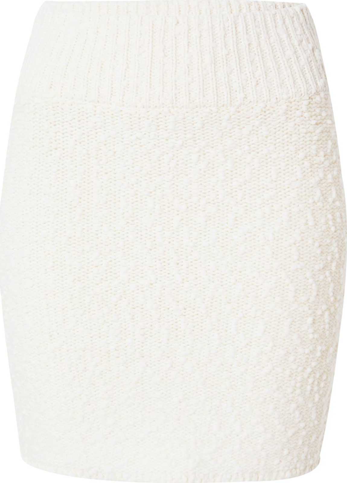 Oval Square Sukně přírodní bílá