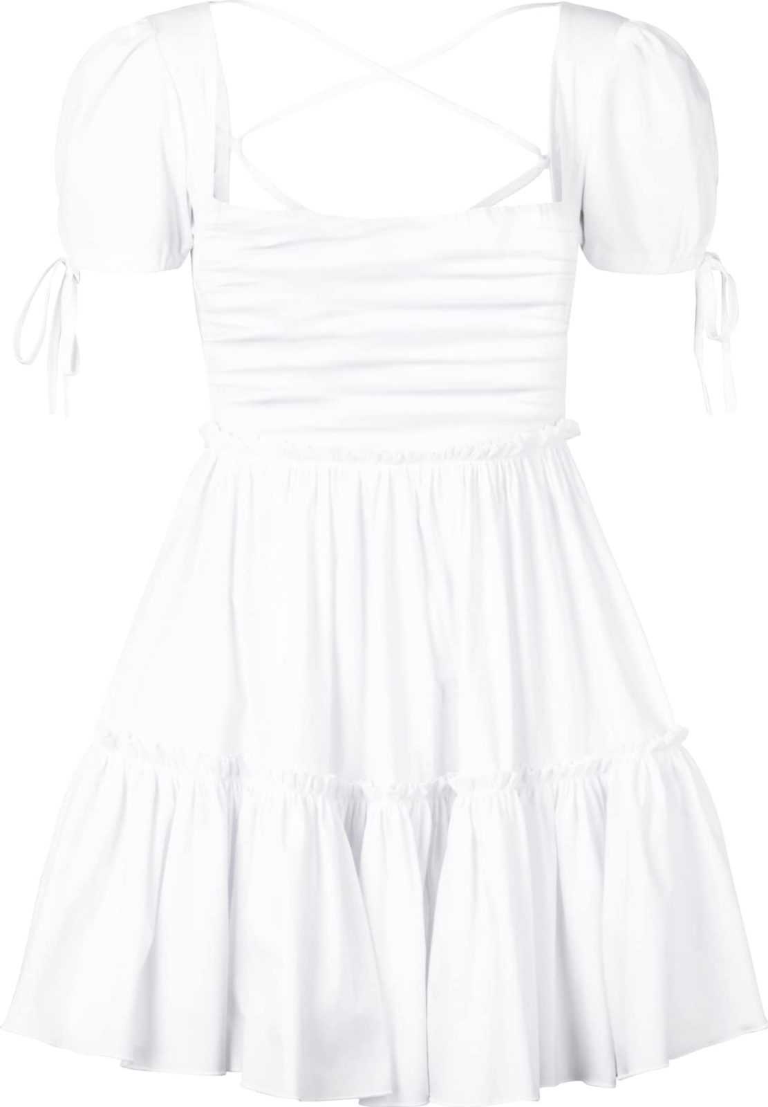 OW Collection Šaty bílá