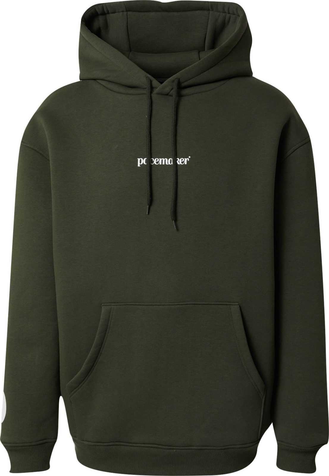 Pacemaker Mikina 'Henning' khaki / bílá