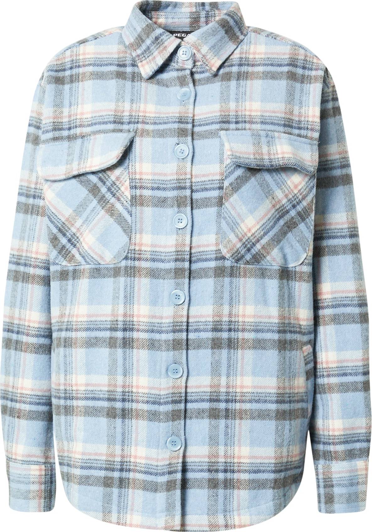 Pegador Přechodná bunda 'GOLETA' světlemodrá / mix barev