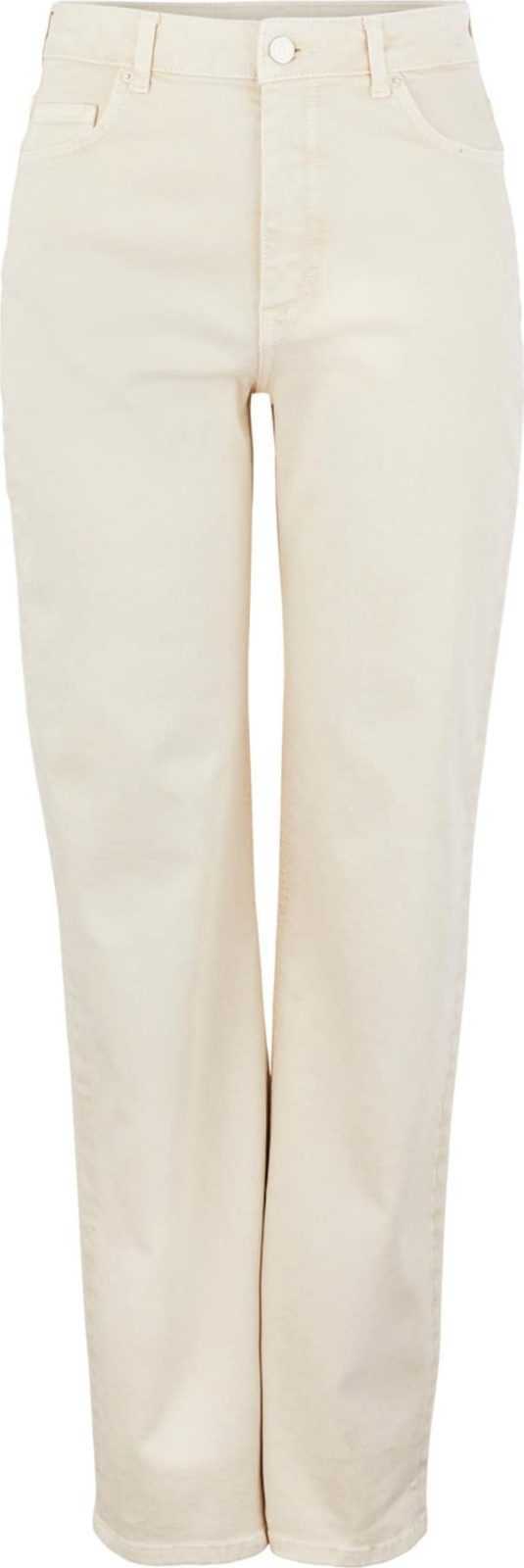 PIECES Džíny 'Holly' bílá