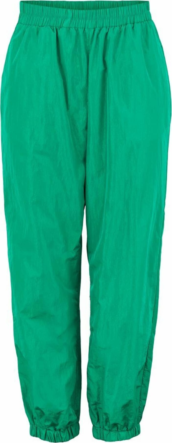 PIECES Kalhoty zelená