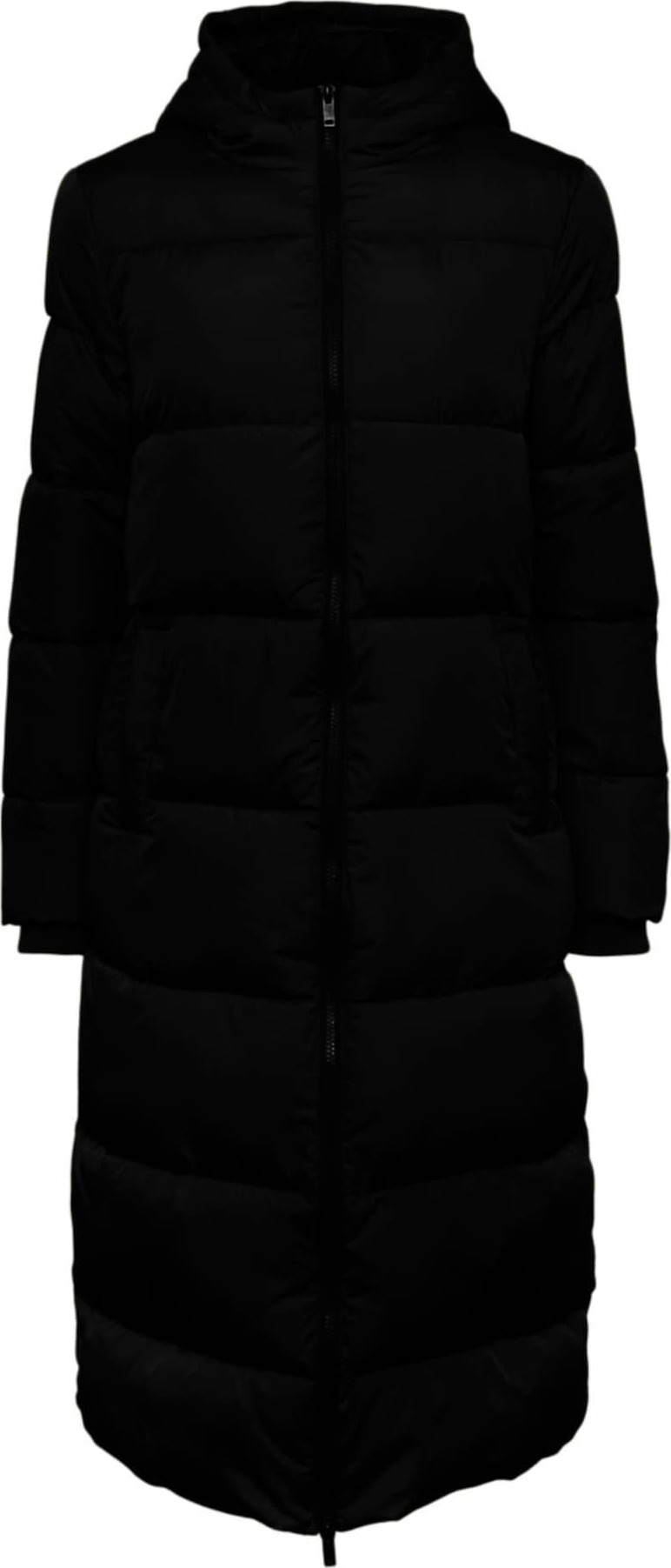 Pieces Petite Zimní kabát 'BEE' černá