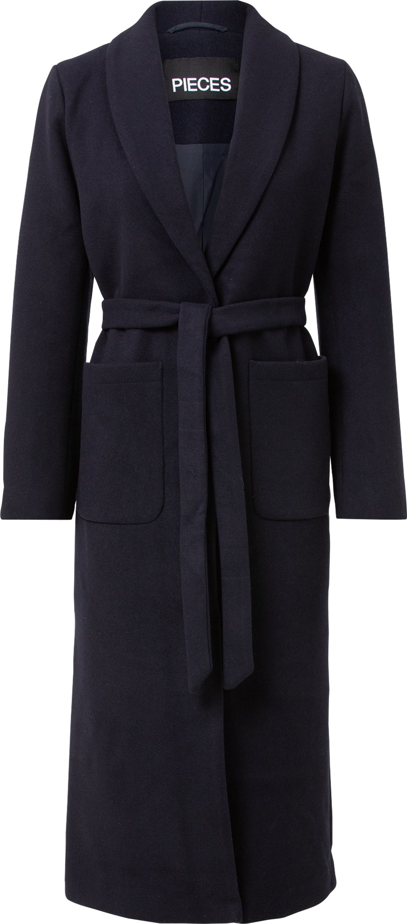 PIECES Přechodný kabát 'ALICA' tmavě modrá