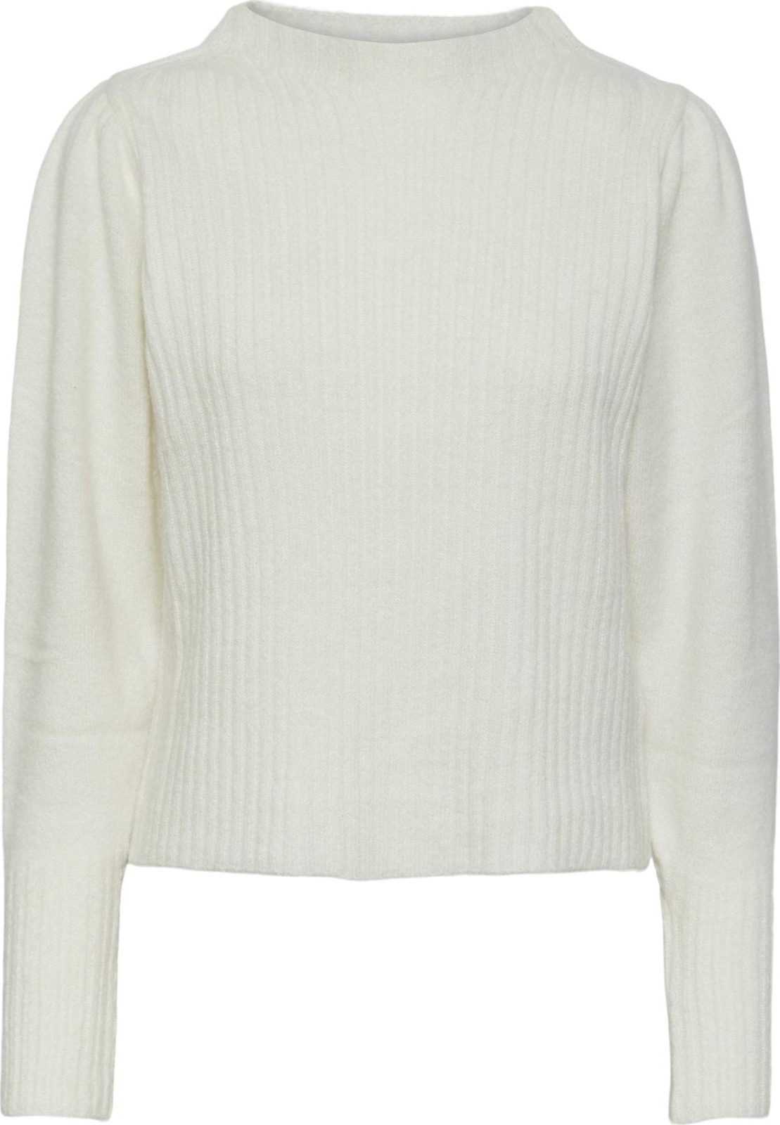 PIECES Svetr 'Ana' bílá