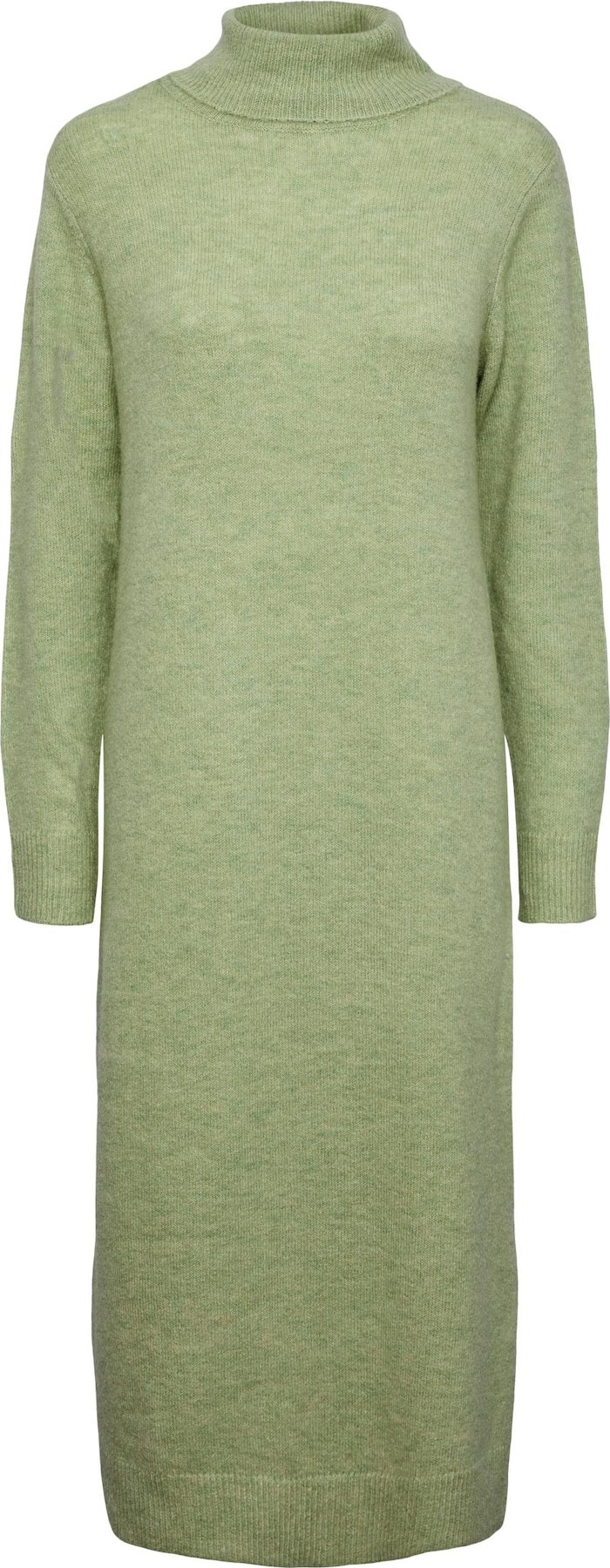 PIECES Úpletové šaty 'JULIANA' zelená