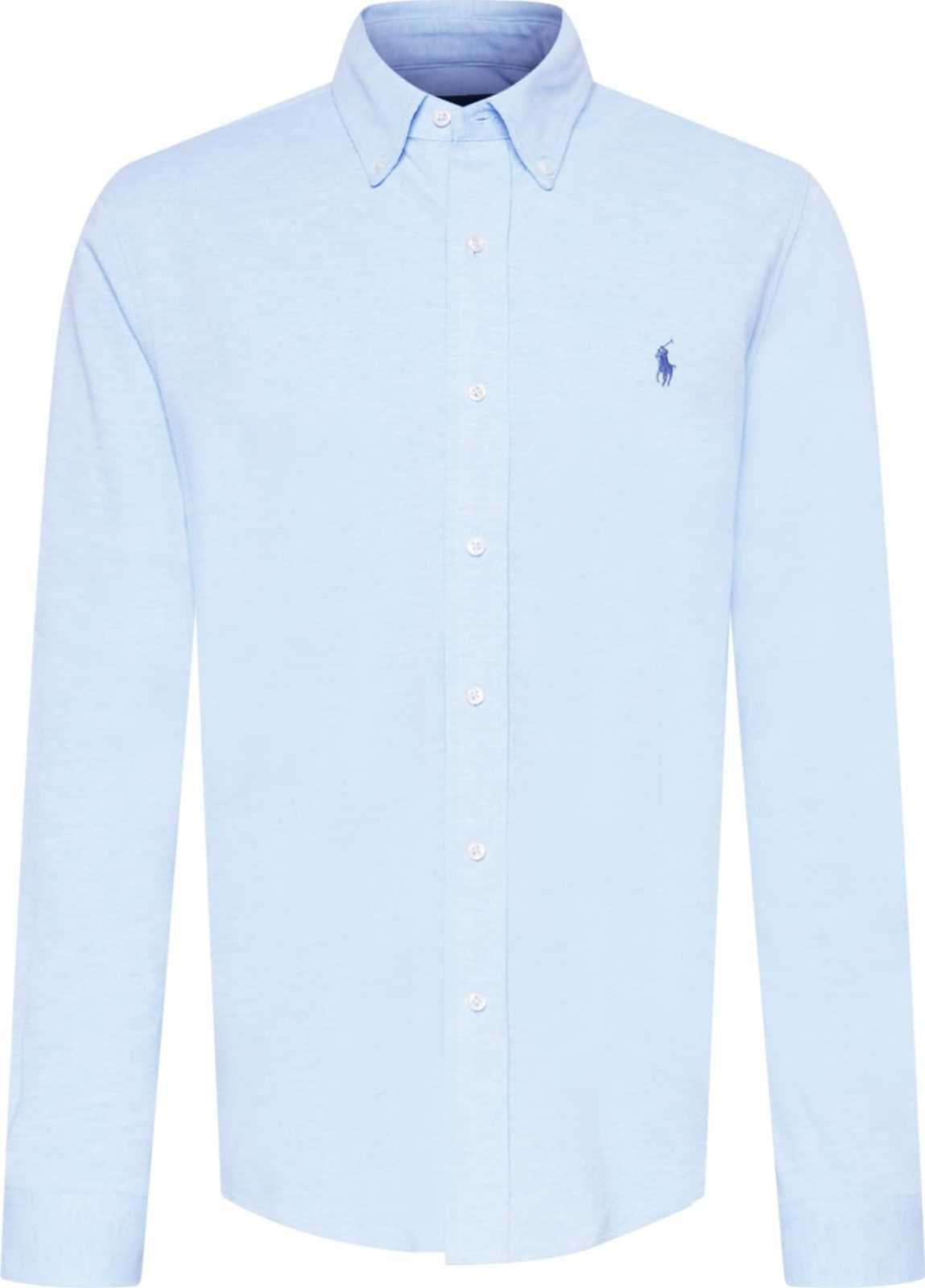 Polo Ralph Lauren Košile 'Featherweight' marine modrá / světlemodrá