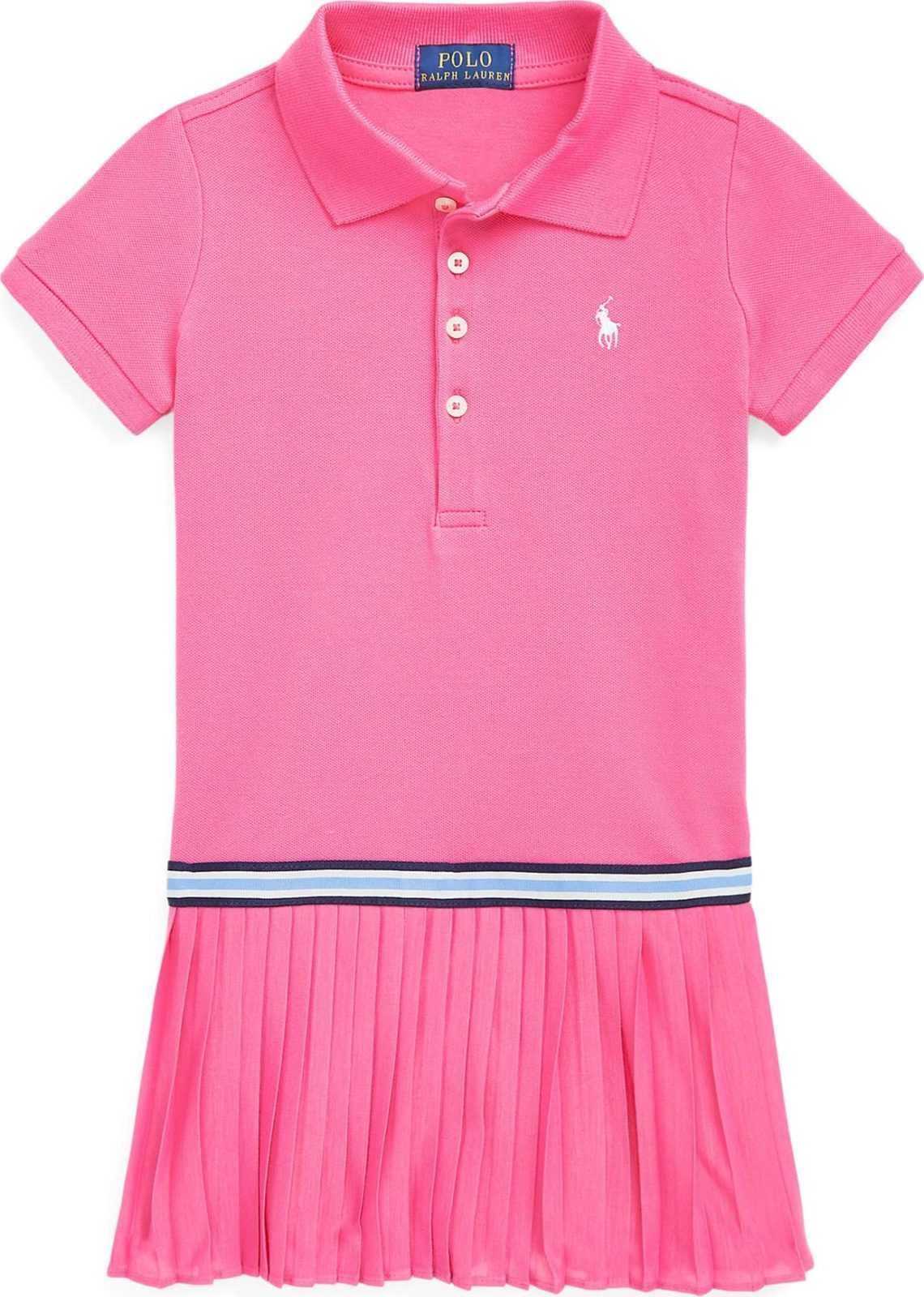 Polo Ralph Lauren Šaty námořnická modř / světlemodrá / pink / bílá
