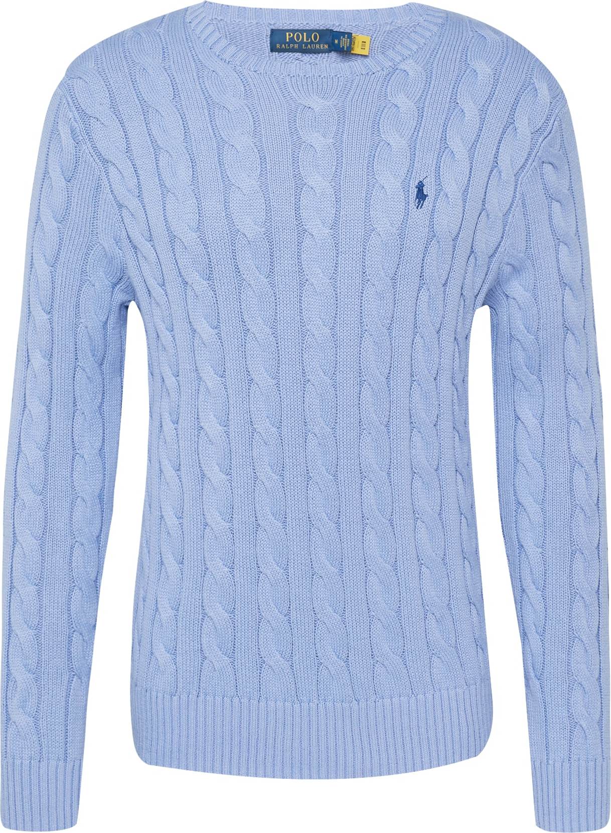 Polo Ralph Lauren Svetr 'DRIVER' chladná modrá / nebeská modř