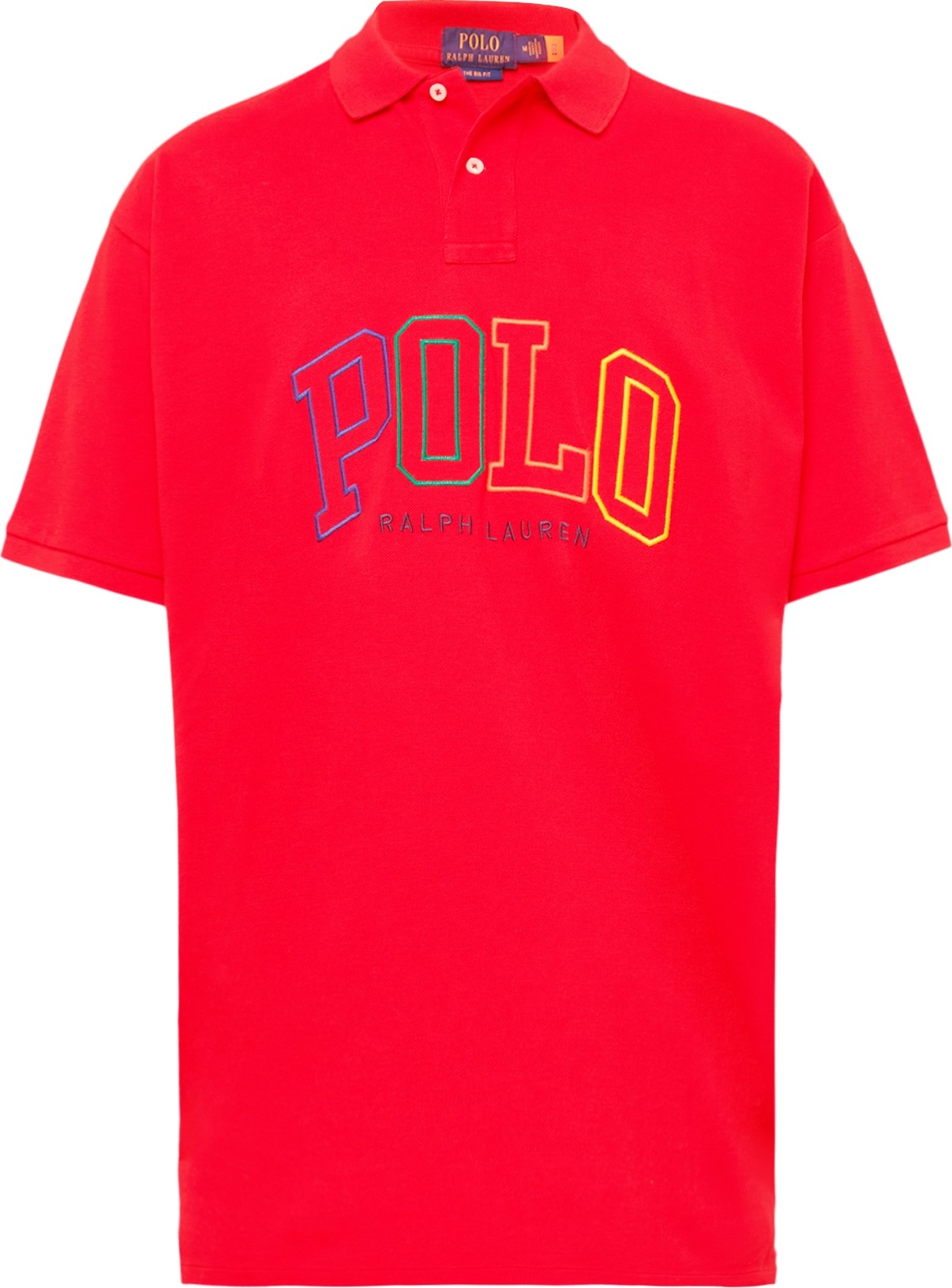 Polo Ralph Lauren Tričko modrá / žlutá / zelená / červená