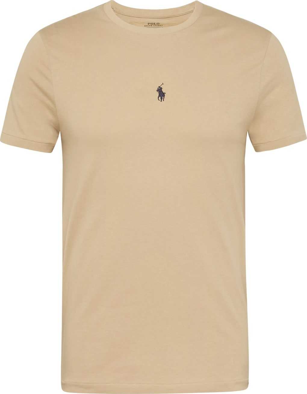 Polo Ralph Lauren Tričko světle hnědá / černá