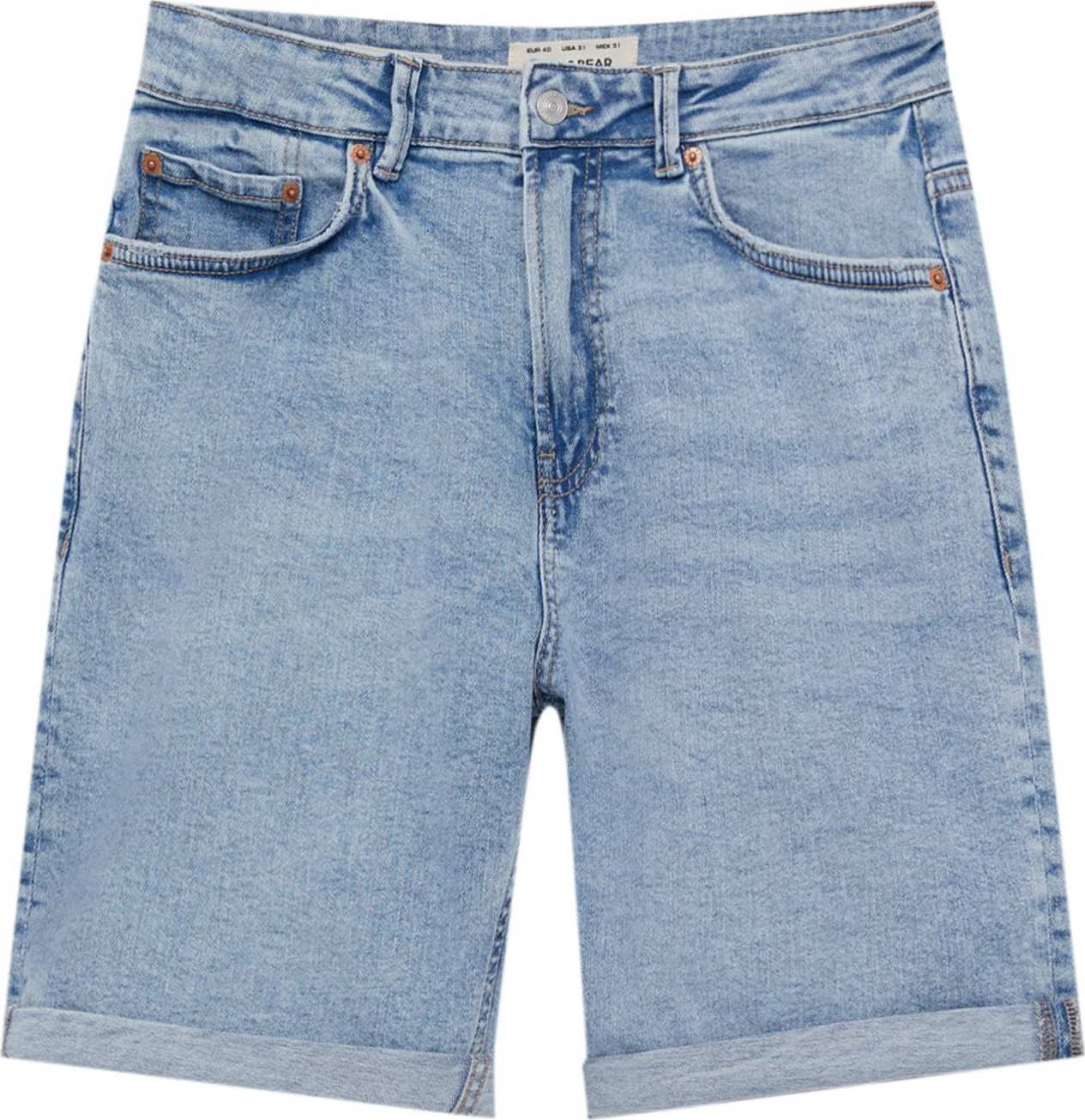 Pull&Bear Džíny modrá džínovina