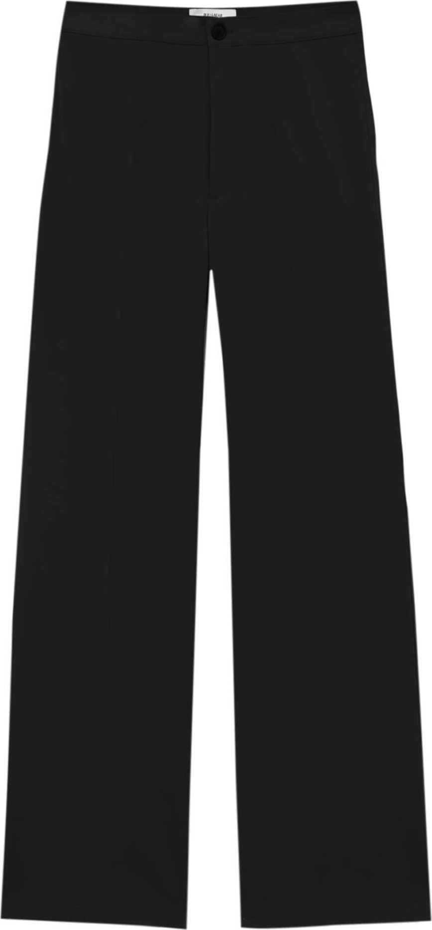 Pull&Bear Kalhoty s puky černá