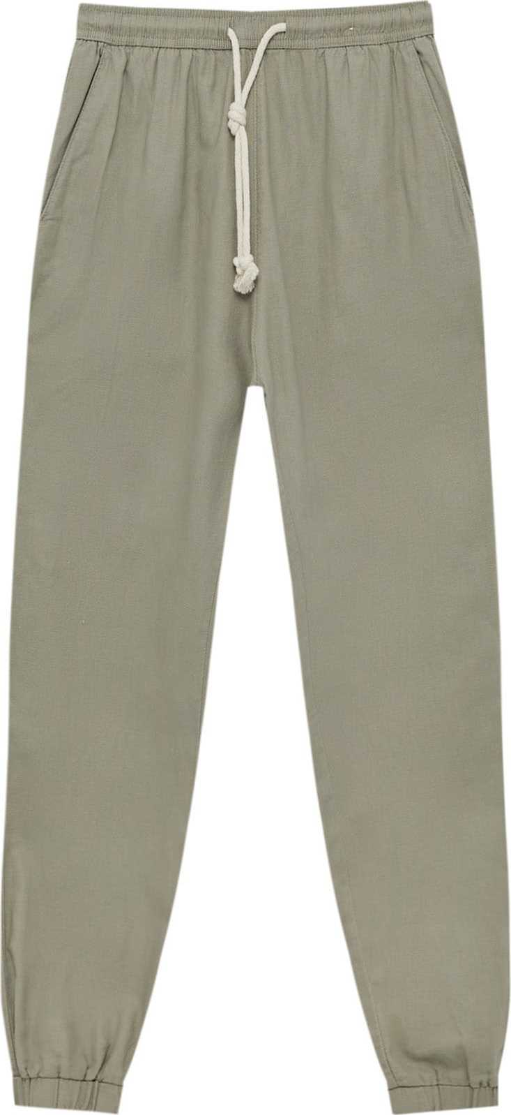 Pull&Bear Kalhoty šedá