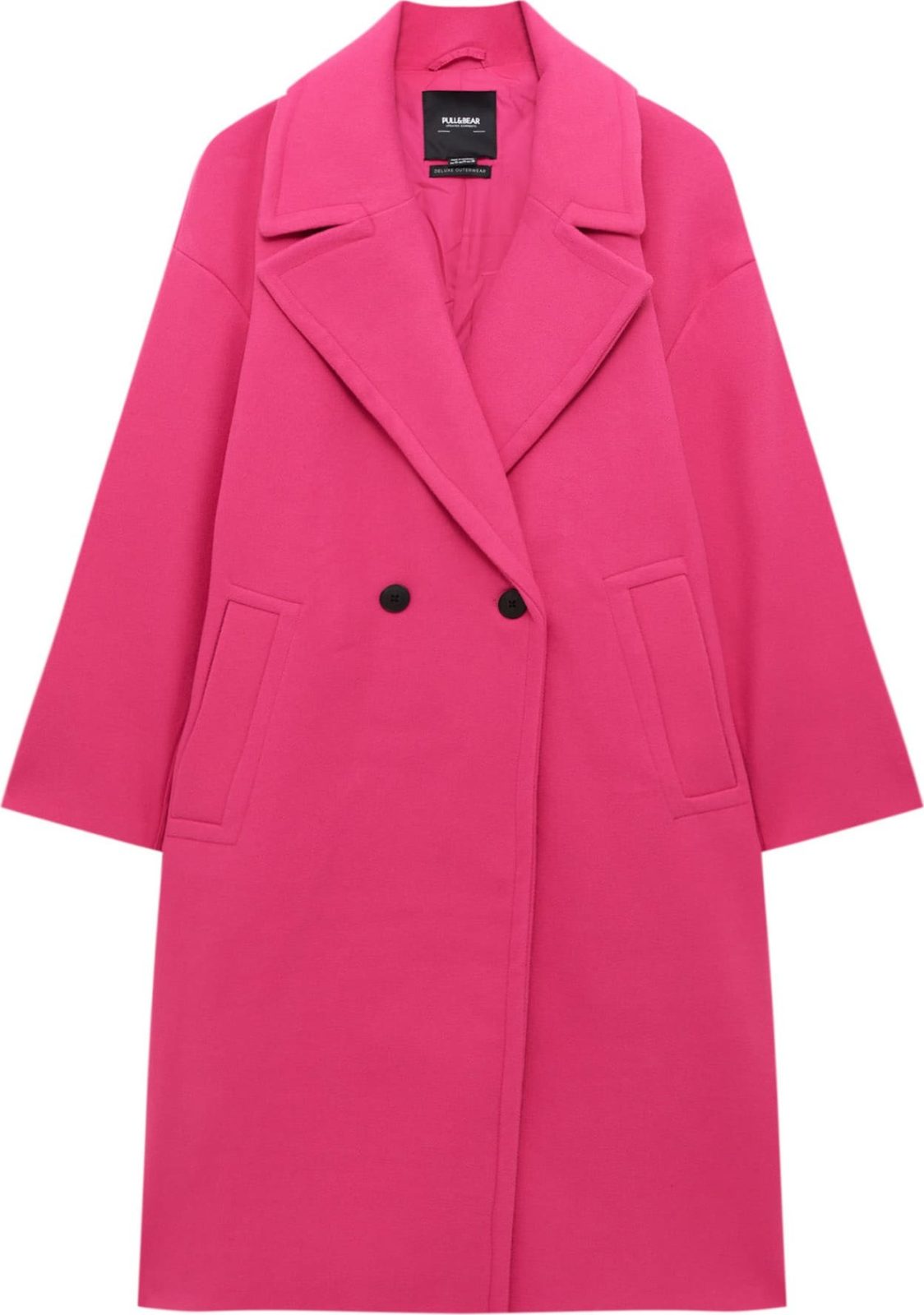 Pull&Bear Přechodný kabát pink