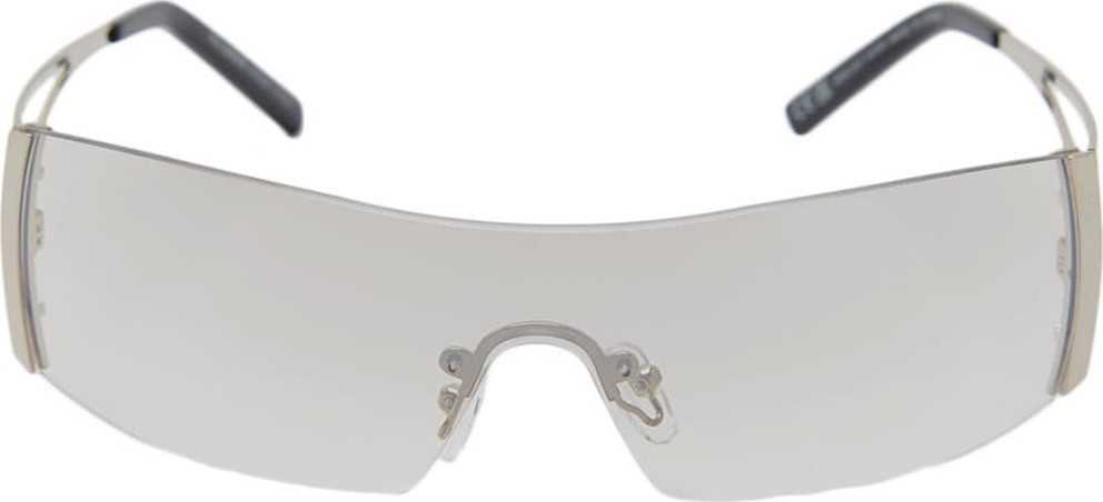Pull&Bear Sluneční brýle šedá / černá