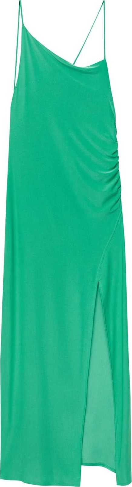 Pull&Bear Společenské šaty zelená