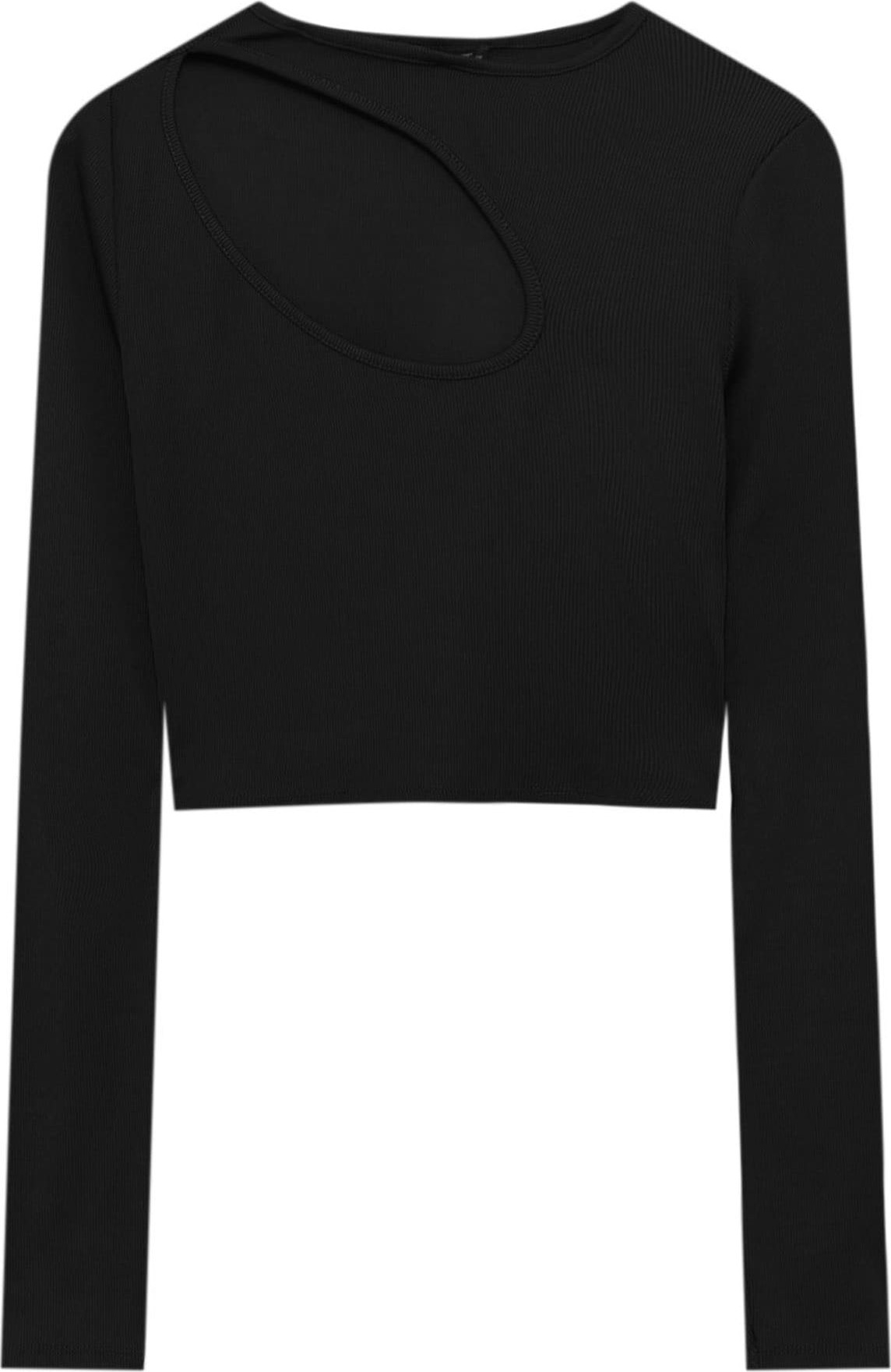 Pull&Bear Tričko černá