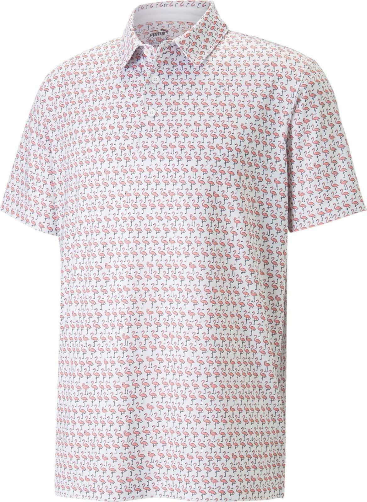 PUMA Funkční tričko antracitová / korálová / bílá
