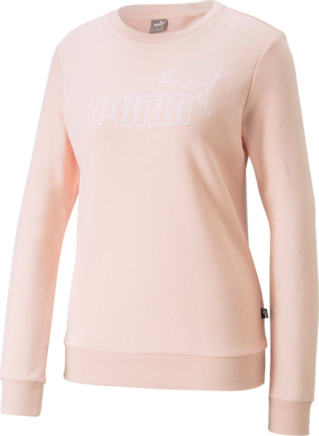 PUMA Mikina růže / bílá