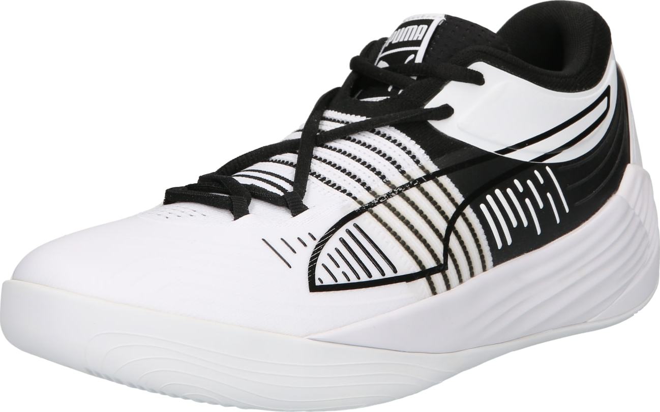 PUMA Sportovní boty 'Fusion Nitro' černá / bílá