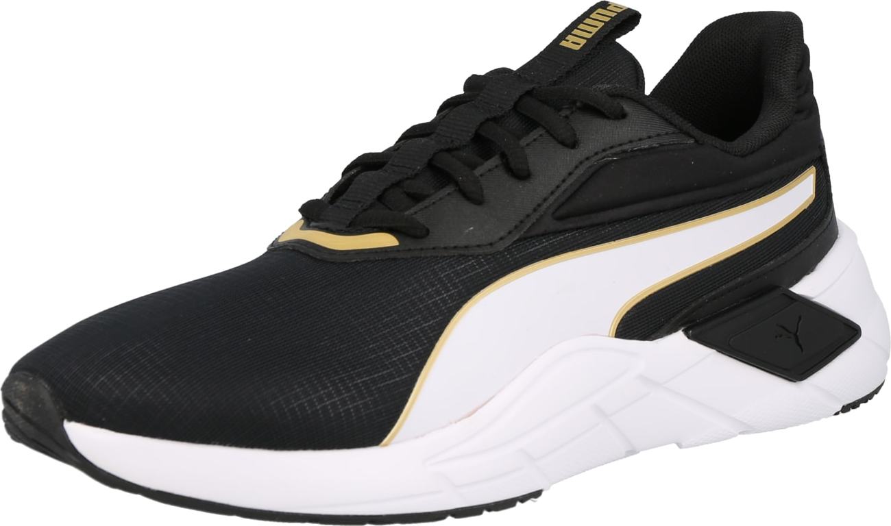 PUMA Sportovní boty 'Lex' zlatě žlutá / černá / bílá