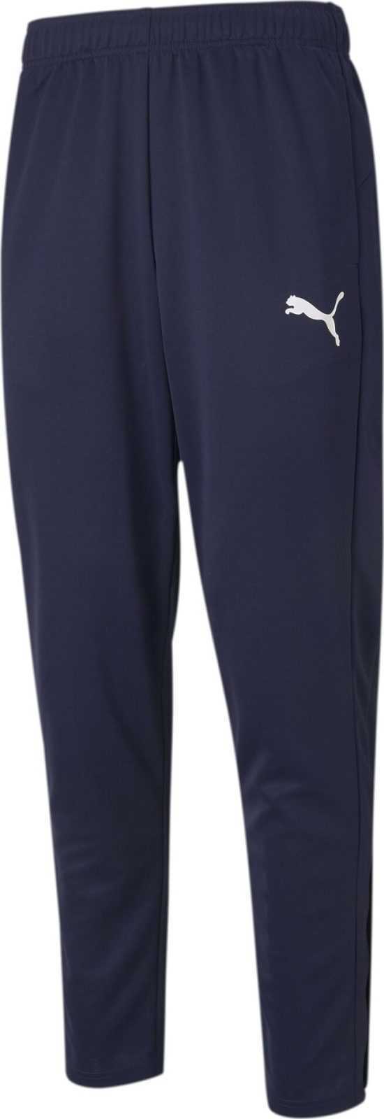 PUMA Sportovní kalhoty námořnická modř / bílá