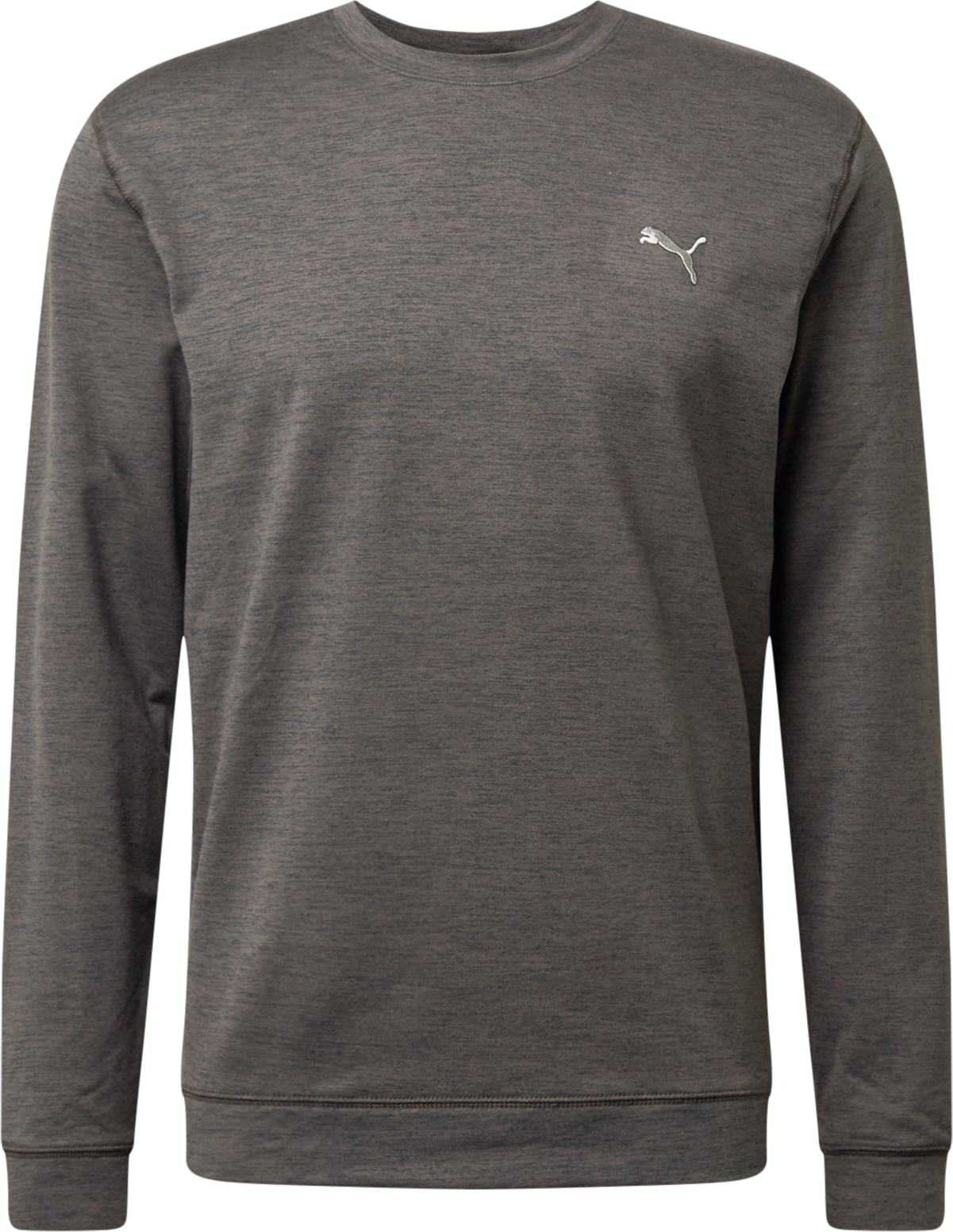 PUMA Sportovní mikina černá