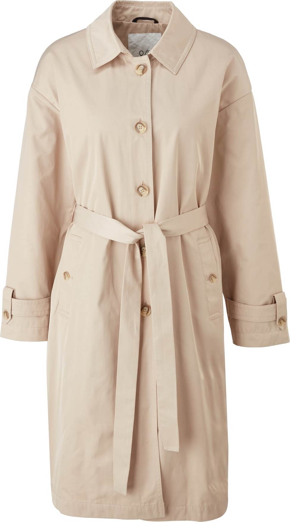 QS by s.Oliver Přechodný kabát béžová