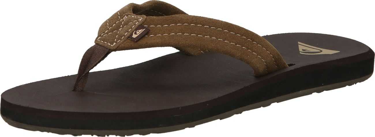 QUIKSILVER Žabky 'CARVER' hnědá