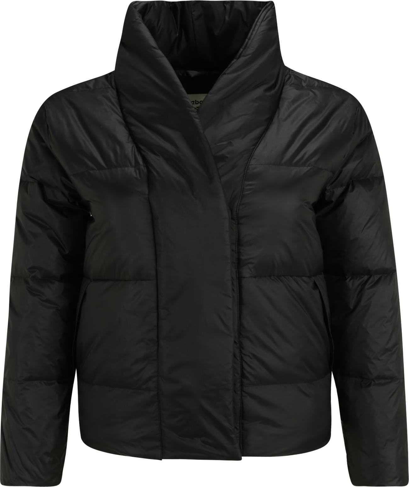 Reebok Sport Outdoorová bunda 'Down' černá