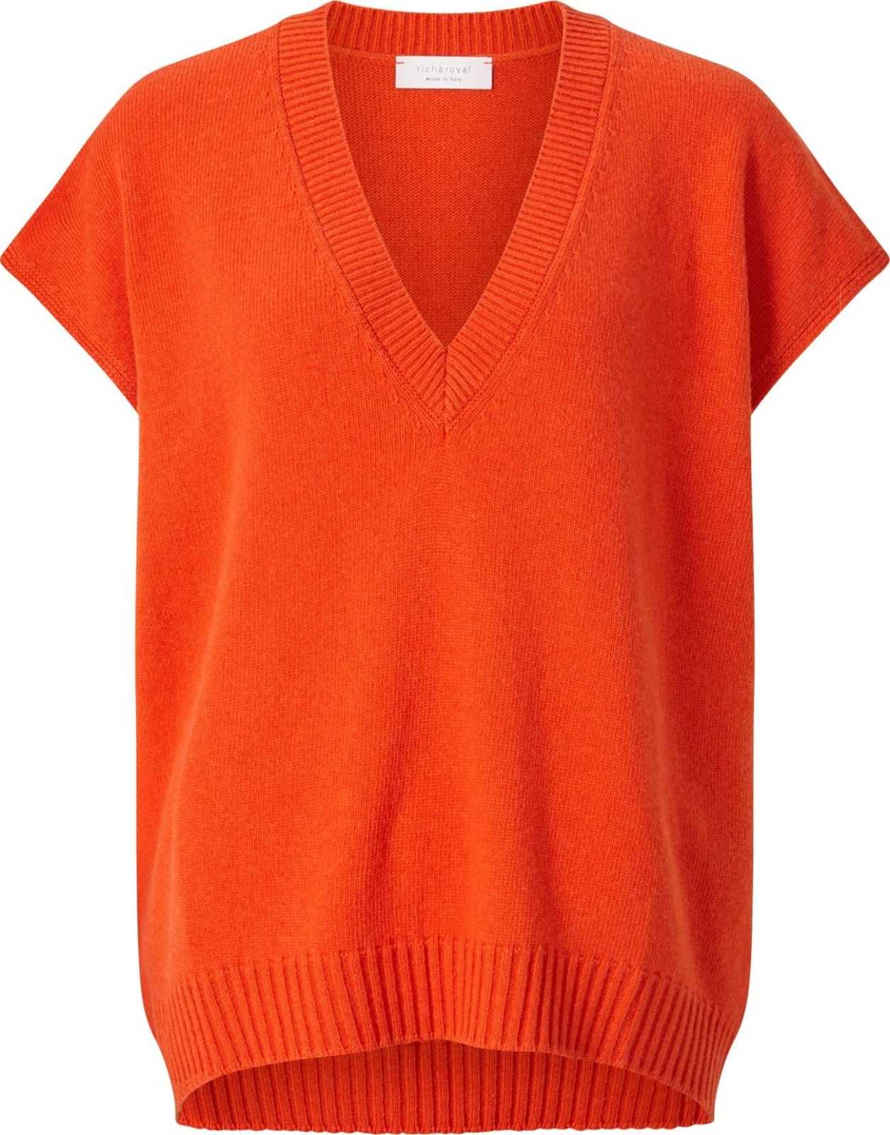 Rich & Royal Svetr krvavě červená