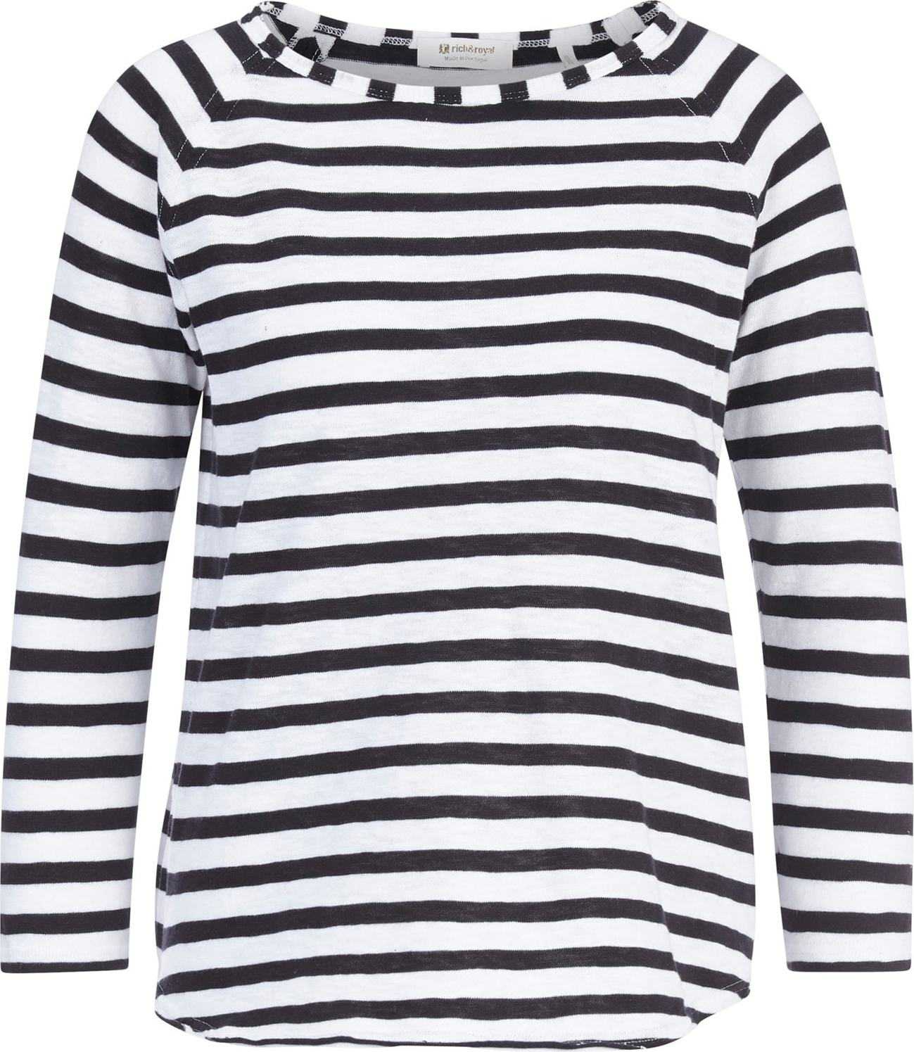 Rich & Royal Tričko námořnická modř / bílá