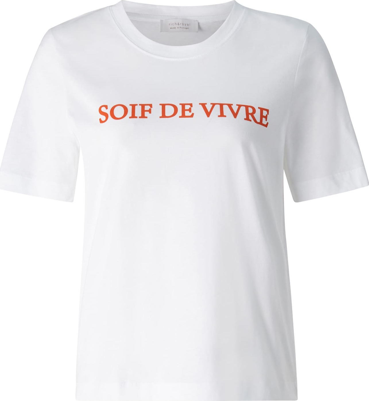 Rich & Royal Tričko červená / bílá