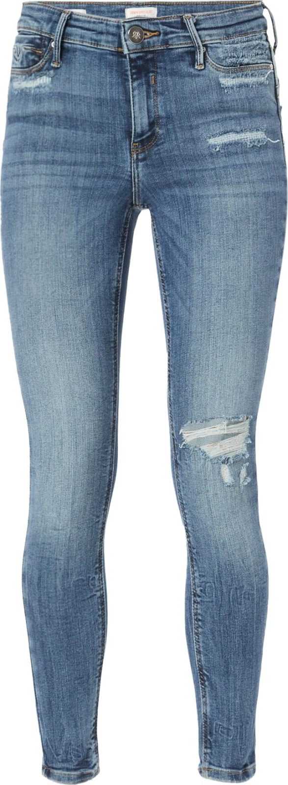 River Island Džíny 'MOLLY' modrá džínovina