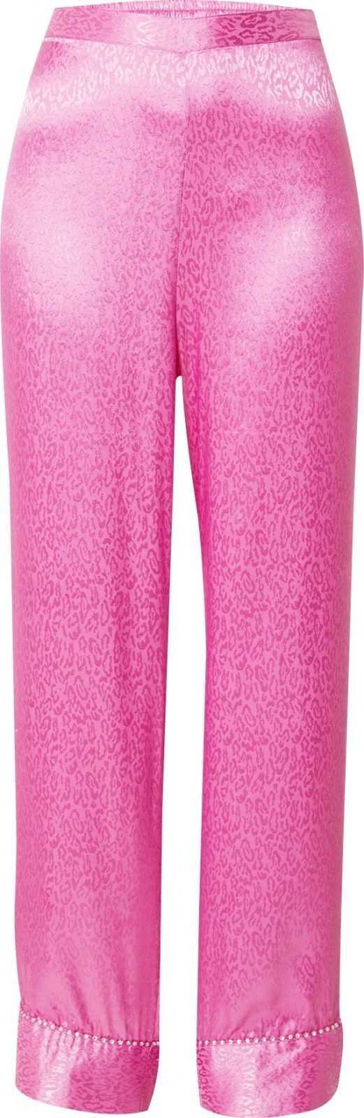River Island Pyžamové kalhoty pink / růžová