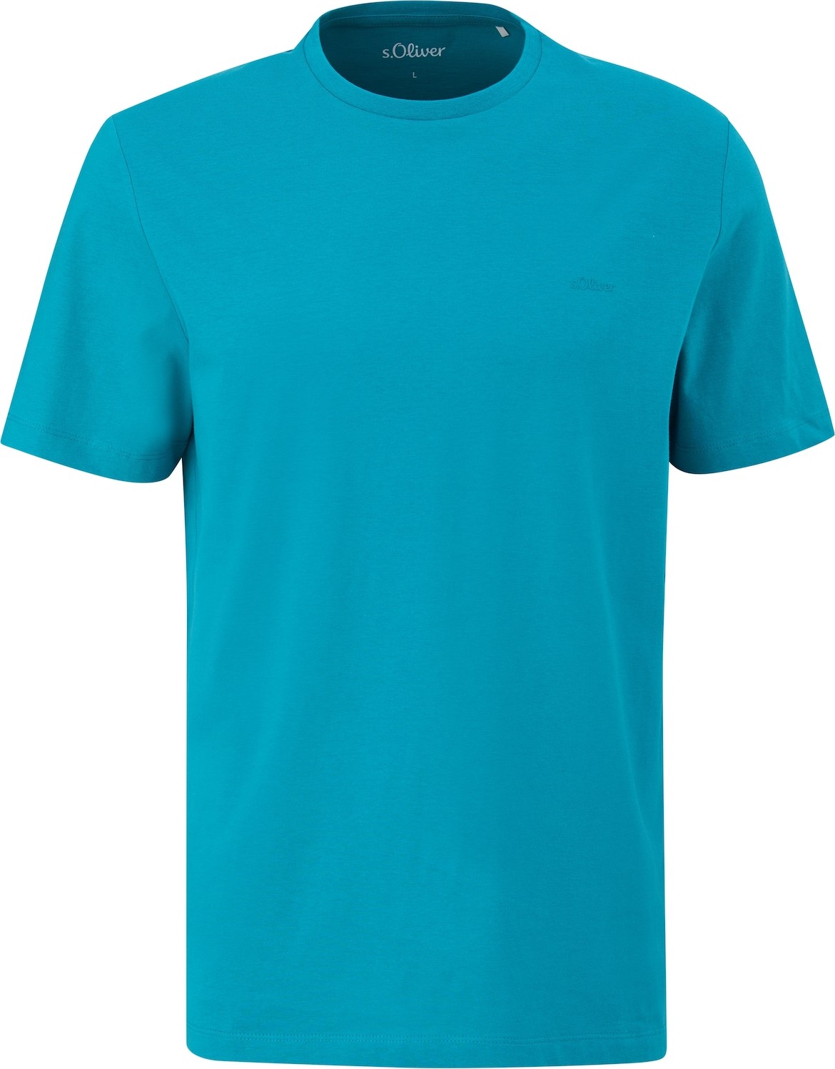 s.Oliver Tričko azurová modrá