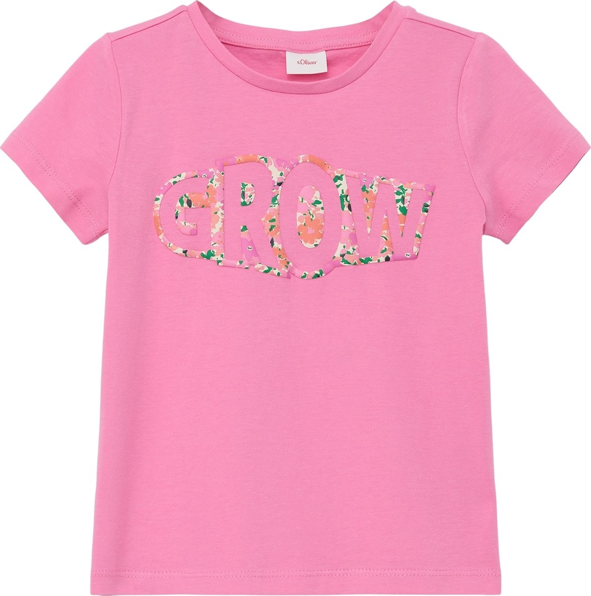 s.Oliver Tričko béžová / zelená / lososová / pink