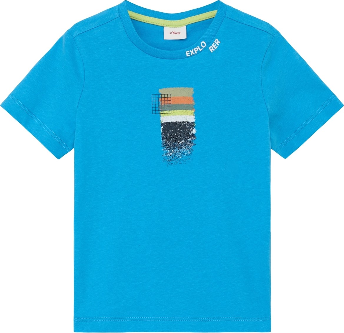 s.Oliver Tričko modrá / mix barev