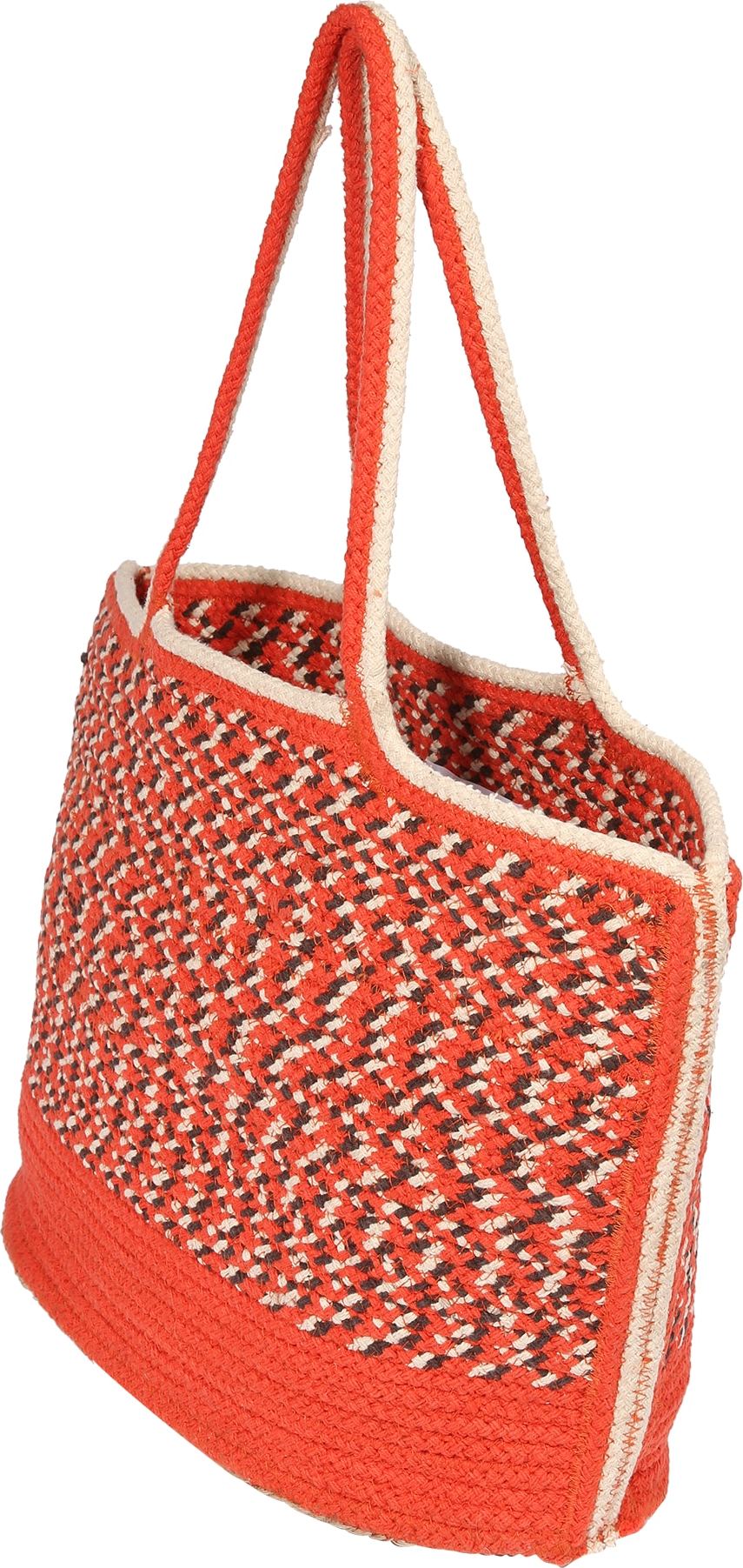 Samsøe Samsøe Plážová taška krémová / humrová / černá