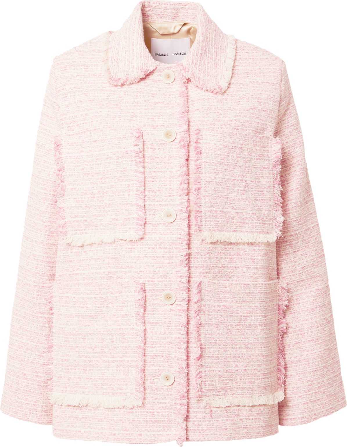 Samsøe Samsøe Přechodná bunda 'TESSA' růžová