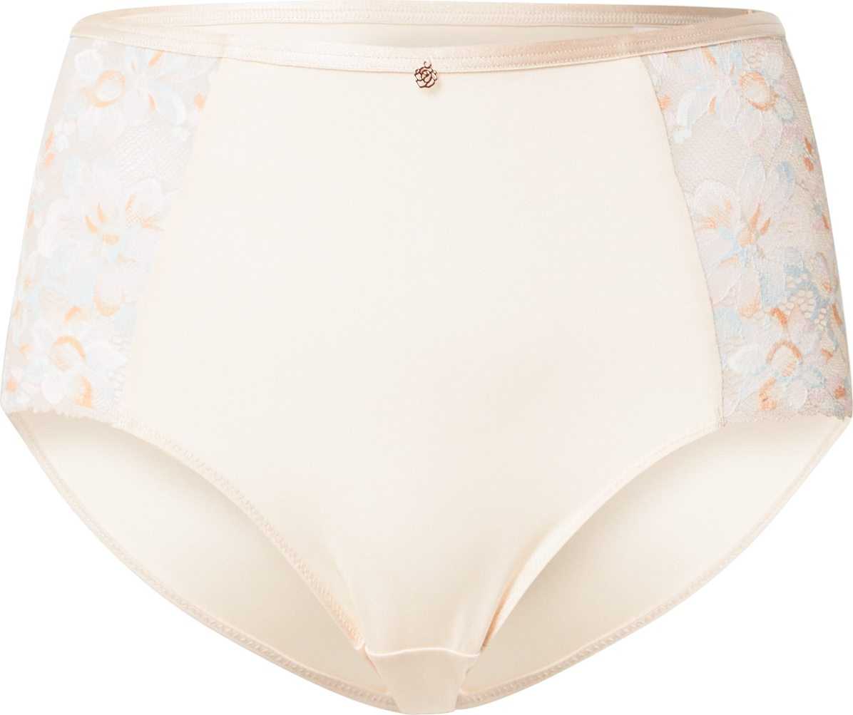 SCHIESSER Kalhotky mátová / tmavě oranžová / pudrová