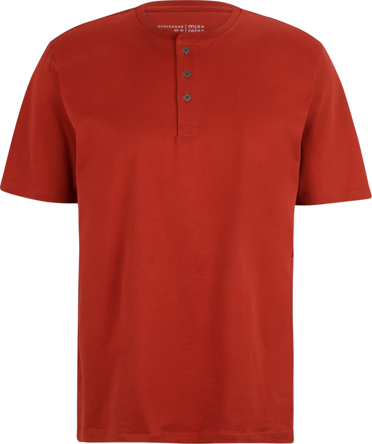 SCHIESSER Tričko červená
