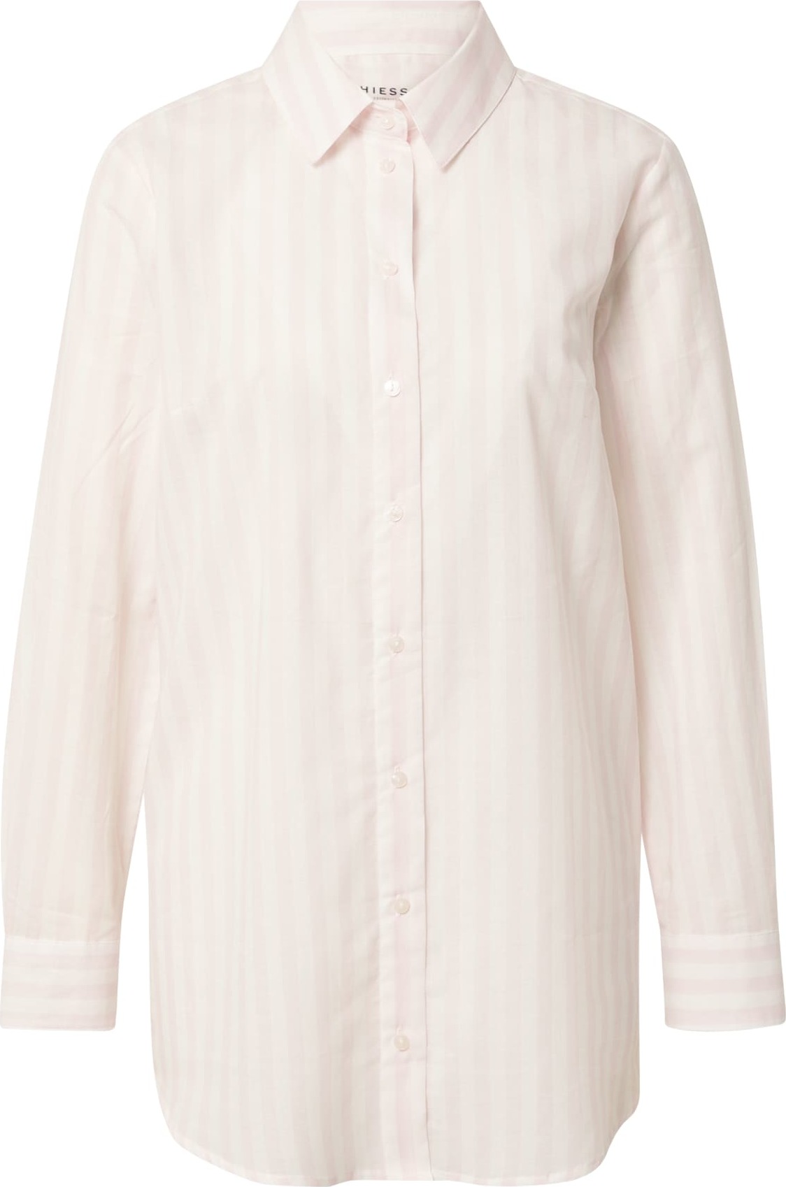 SCHIESSER Tričko na spaní 'Pyjama Story' růžová / bílá