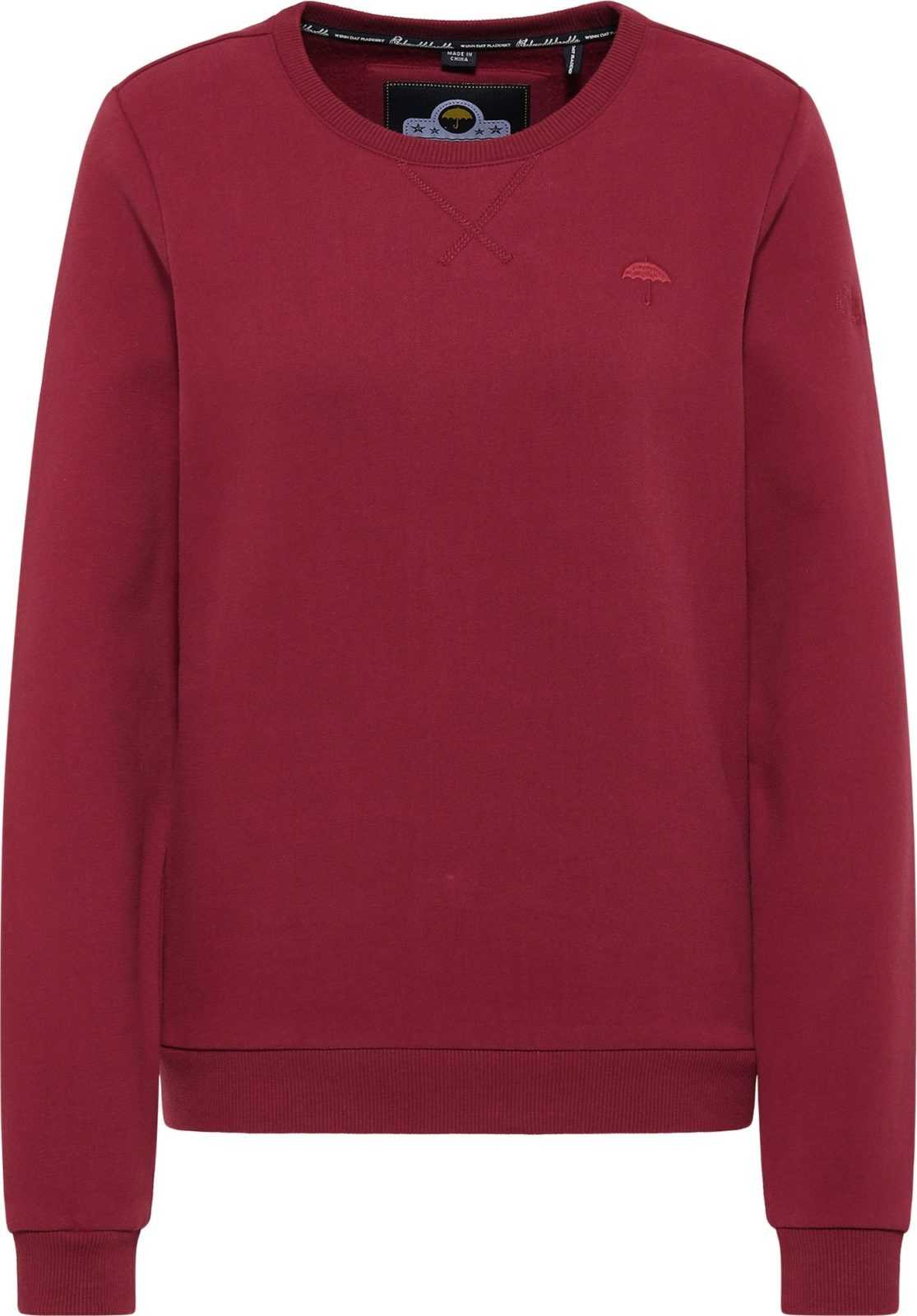 Schmuddelwedda Mikina bordó